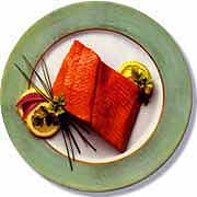 salmon plate